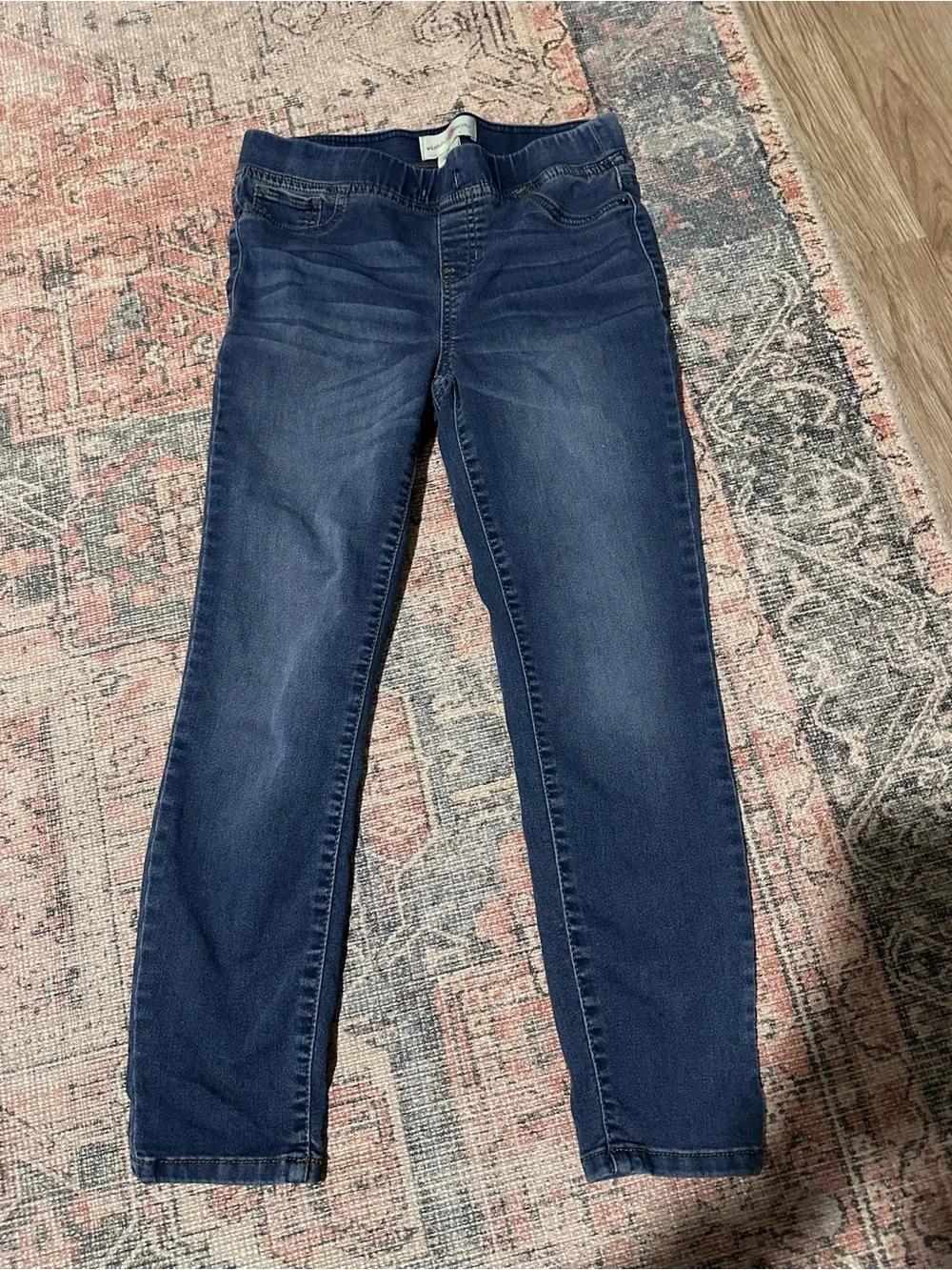 Wishful Park Dark Blue Skinny Pull-On Jeans